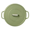 Sola 24cm Matt Green Cast Iron Casserole
