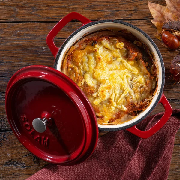 Sola 12cm Red Cast Iron Casserole