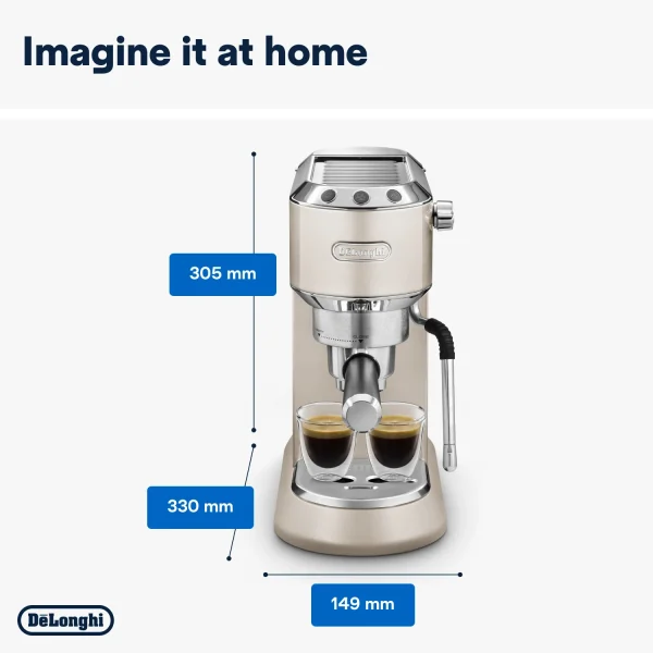 Delonghi - Dedica Arte Pump Espresso Coffee Machine