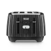 Ballerina 4 Slice Toaster - Furnace Black