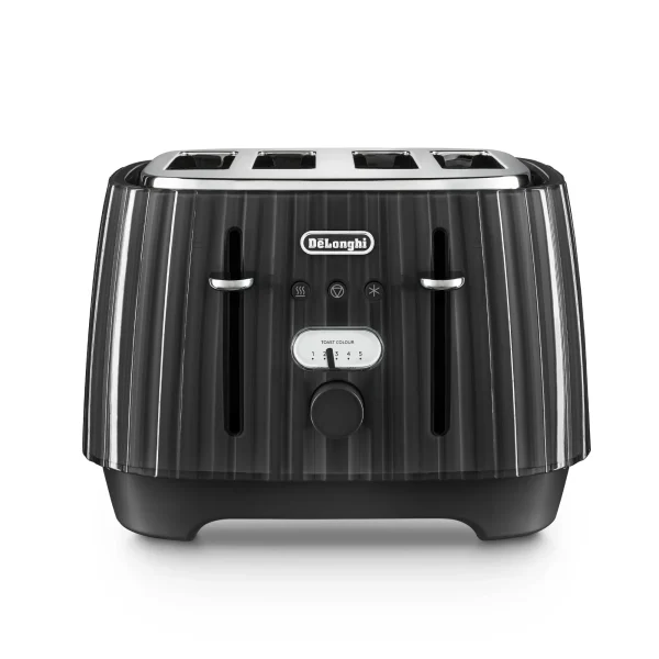 Ballerina 4 Slice Toaster - Furnace Black
