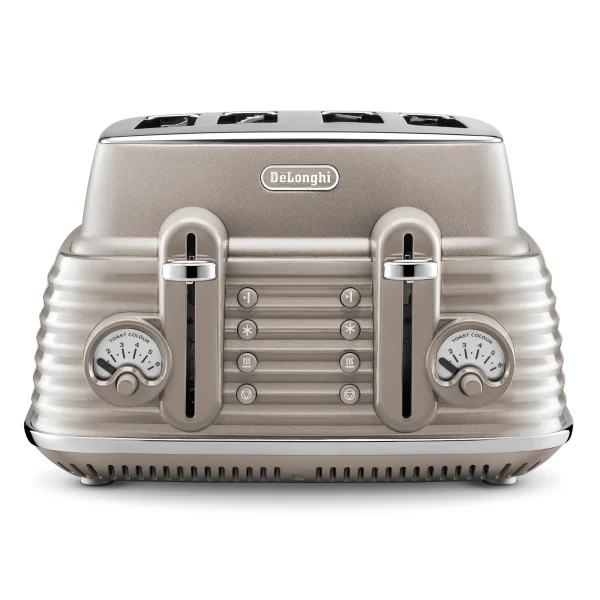 Scultura Selections Clay Beige 4 slice toaster
