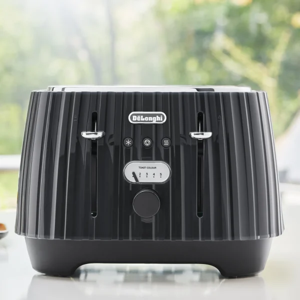 Ballerina 4 Slice Toaster - Furnace Black