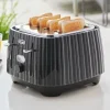 Ballerina 4 Slice Toaster - Furnace Black
