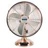 Eurolux Desk fan 12' 3 speed antique copper