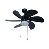 Eurolux Fan turbo swirl 6 blades 30 black