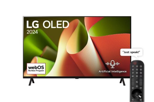 large12 55 Inch LG OLED B4 4K Smart TV AI Magic remote Dolby Vision webOS24 2024