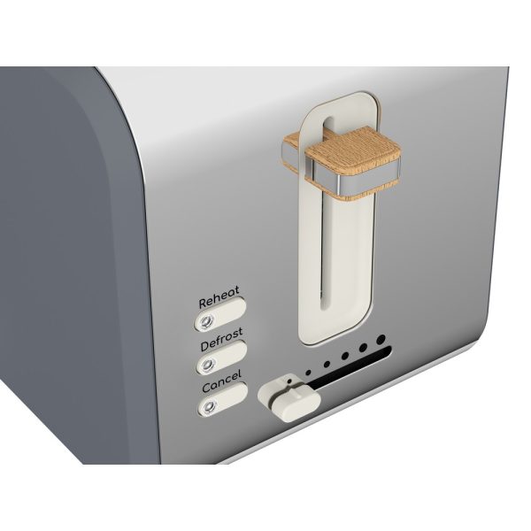 NORDIC 2 SLICE TOASTER CONTROLS Nordic 2 Slice Stainless Steel Toaster