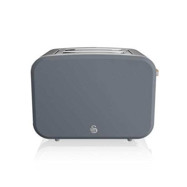 NORDIC 2 SLICE TOASTER SIDE Nordic 2 Slice Stainless Steel Toaster