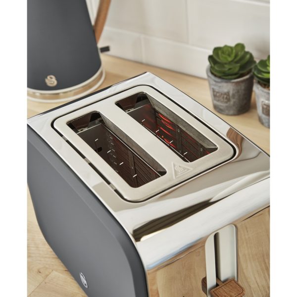 NORDIC 2 SLICE TOASTER SLOTS Nordic 2 Slice Stainless Steel Toaster
