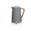 NORDIC KETTLE STRAIGHT ON Nordic 1,7 Litre Polished Stainless Steel Cordless Kettle