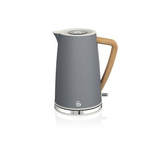 Nordic 1,7 Litre Polished Stainless Steel Cordless Kettle