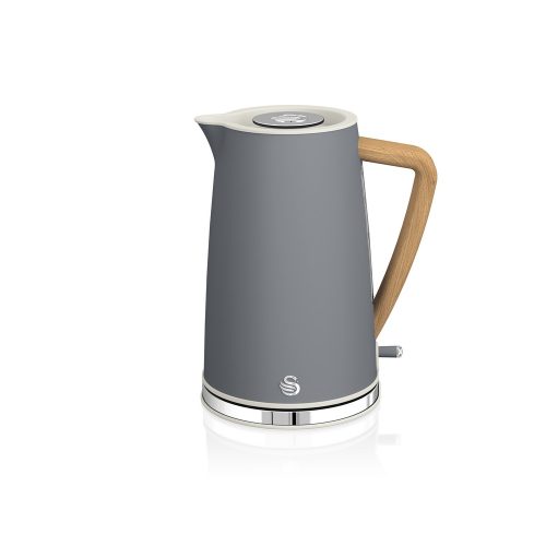 NORDIC KETTLE STRAIGHT ON Nordic 1,7 Litre Polished Stainless Steel Cordless Kettle