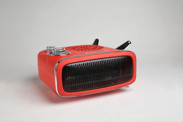 Swan Retro Red Fan Heater