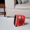 Swan Retro Red Fan Heater