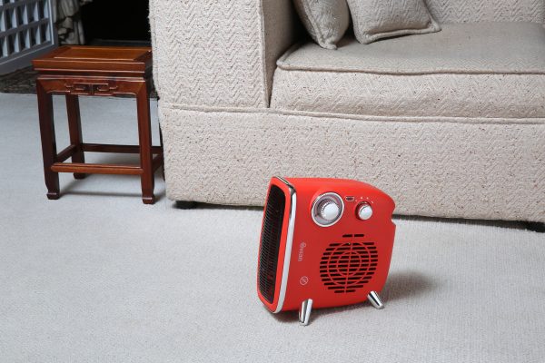 Swan Retro Red Fan Heater