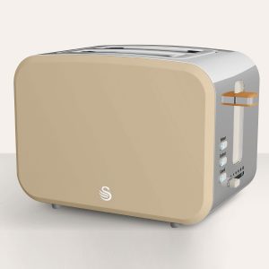 Swan Nordic Oatmeal 2 Slice Toaster