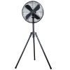 Swan Stealth Black 45cm Tripod Pedestal Fan