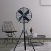 Swan Stealth Black 45cm Tripod Pedestal Fan