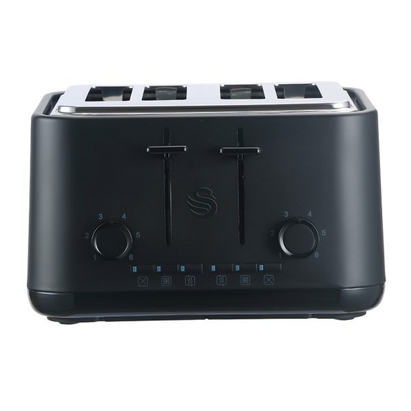 Swan Stealth Kettle and Toaster Breakfast Pack