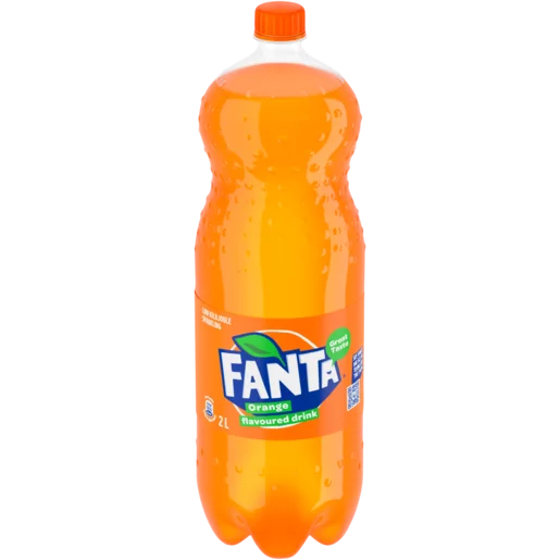 Fanta Orange Plastic Bottle 2L x 6